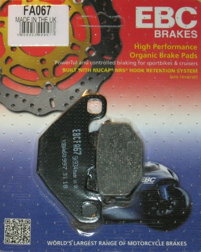 Bremsbeläge für kawasaki klr - bremsbeläge,
